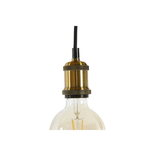 Vägglampa Home ESPRIT Gyllene Harts 50 W Modern Bulldogg 220 V 25 x 23 x 29 cm