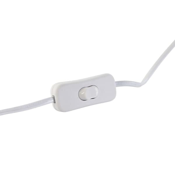 Bordlampe Home ESPRIT Hvid Brun Krystal Tov 220 W 60 V 28 x 28 x 45 cm (2 enheder)