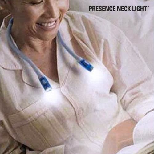 LED-närvaroljus flexibel läslampa