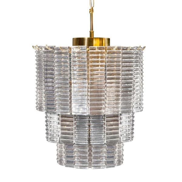 LAMPA DAHLIA (03) FI 42 X 50 CM GULD