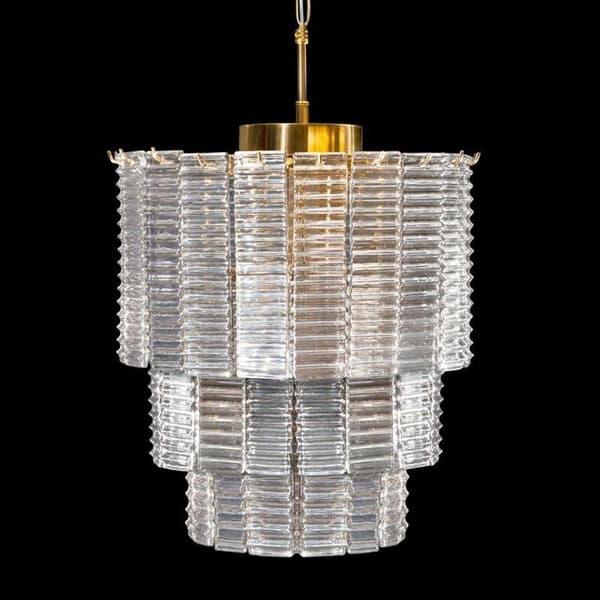 LAMPA DAHLIA (03) FI 42 X 50 CM GULD
