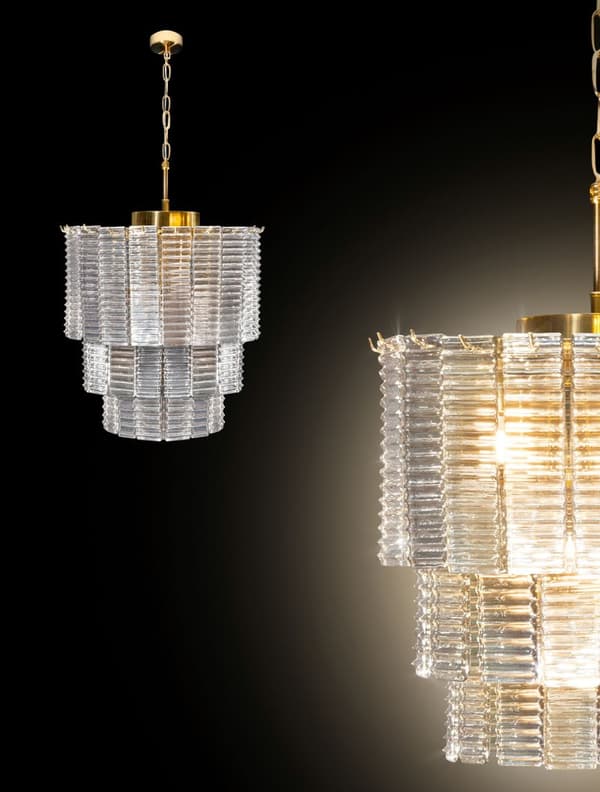 LAMPA DAHLIA (03) FI 42 X 50 CM GULD