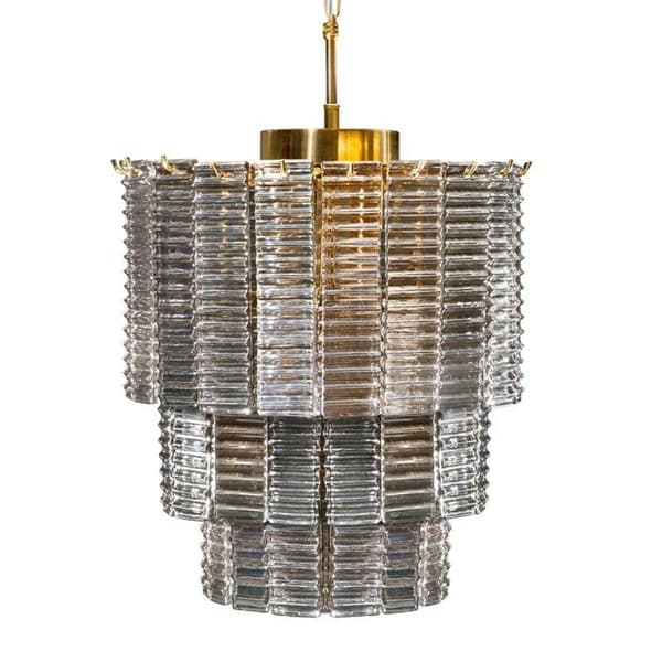 LAMPE DAHLIA (04) FI 42 X 50 CM GULD