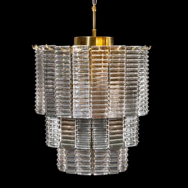 LAMPE DAHLIA (04) FI 42 X 50 CM GULD