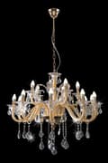 Miniatyrbild 2 av 3: GLITTERLAMPA (2) 95 X 70 CM GULD