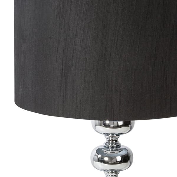 LAMPA NIKI (01) 36 X 23 X 61 CM SILVER