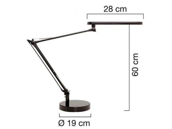 Lampe Unilux Led Mambo Sort (1 stk.)