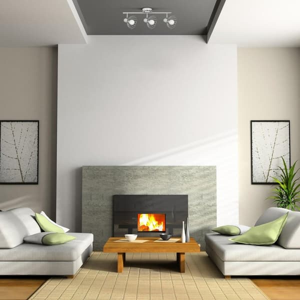 Lampe Activejet AJE-GIZEL 3P Sølv Metal 40 W - Moderne loftlampe i sølvfarvet metal med 3 lyspunkter og 40 W lysstyrke.