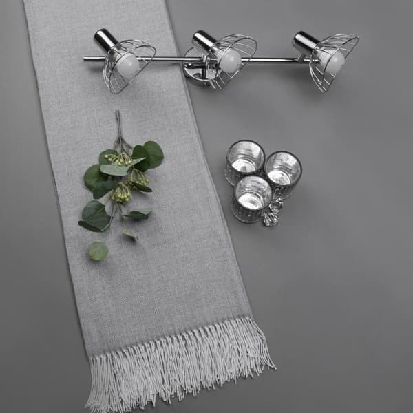 Lampe Activejet AJE-GIZEL 3P Sølv Metal 40 W - Moderne loftlampe i sølvfarvet metal med 3 lyspunkter og 40 W lysstyrke.
