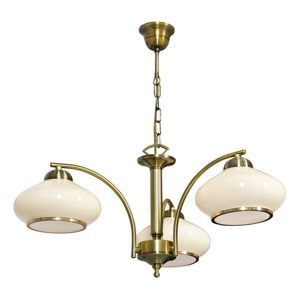 Loftslampe Activejet Rita Metal Glas 40 W 230 V Beige