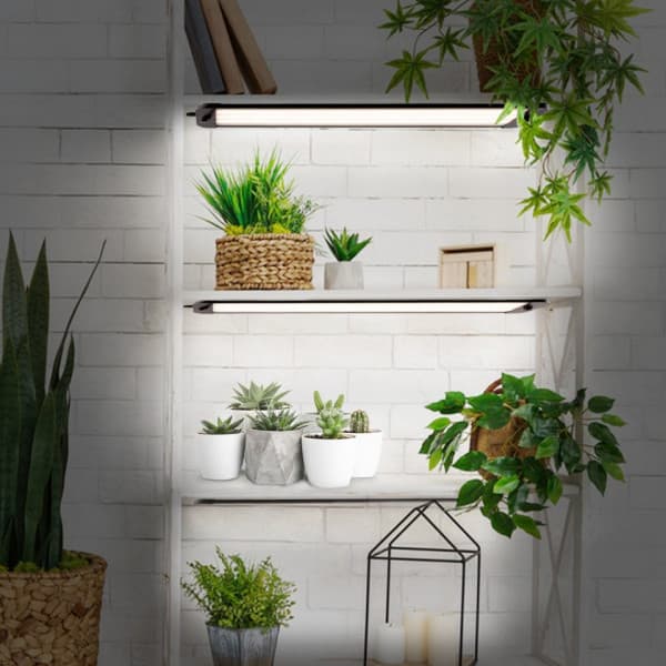 Enne Plate Grow -växtbelysning, 24 W, 1700 lm, svart