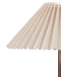 Miniatyrbilde 8 av 11: Nattbordslampe Beige linneskjerm Betongfot i metall 68 cm Moderne stil Stue Soverom