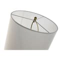 Miniatyrbild 4 av 6: Bordslampa Home ESPRIT Vit Gyllene Järn 50 W 220 V 35 x 35 x 78 cm