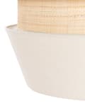Miniatyrbillede 6 af 8: Pendellampe Beige hør Raffia 122 cm Belysning Pendellampe Moderne Boho Design