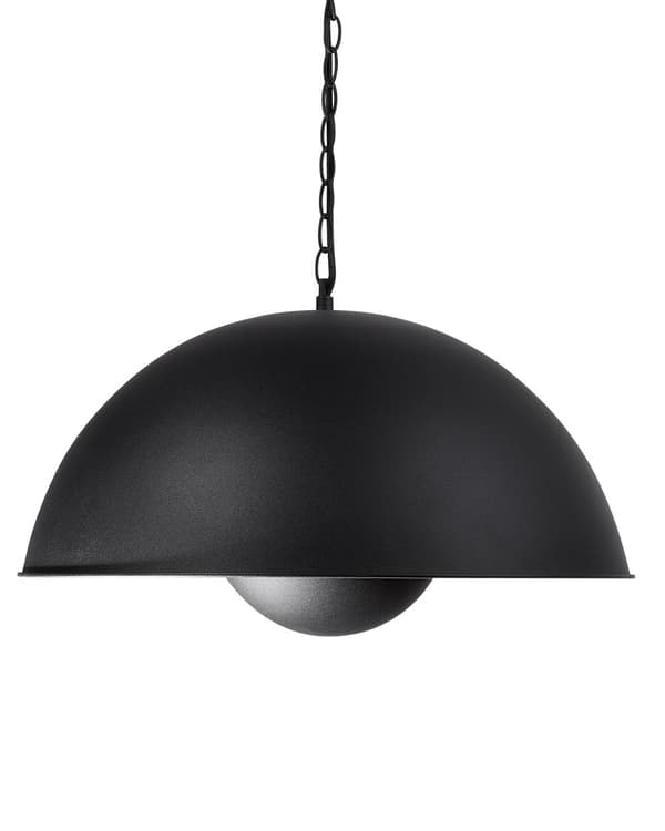 Loftlampe Sort Metal 158 cm Pendel Industrielt Design