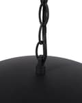 Miniatyrbillede 6 af 7: Loftlampe Sort Metal 158 cm Pendel Industrielt Design