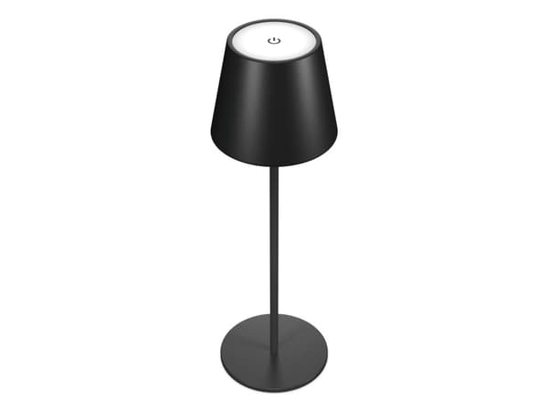 RealPower LED TableLight 360, Svart, Universal, IP44, 3 W, LED, 3000 K Svart