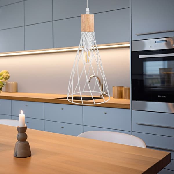 Loftlampe Hængende APP1269-1CP Hvid