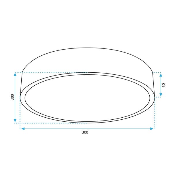 Loftlampe Plafond APP1404-C 30cm