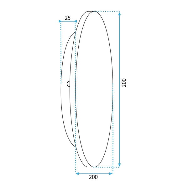 Væglampe Konsol LED APP1405-W Træ