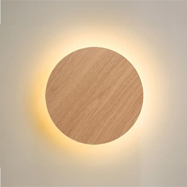 Væglampe Konsol LED APP1405-W Træ