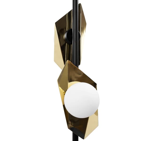 Loftlampe Hængende APP1410-CP Sort/Guld