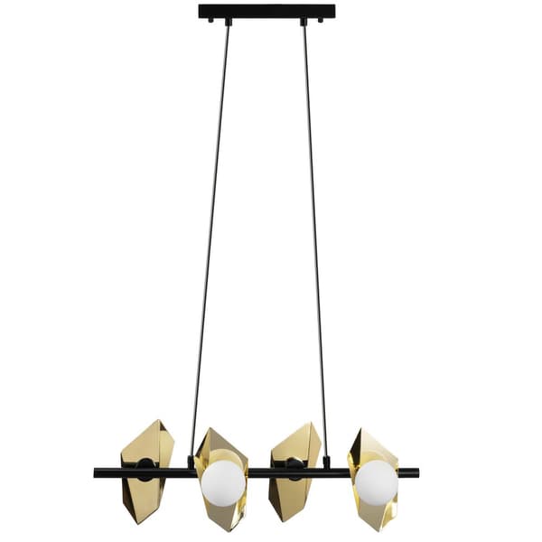 Loftlampe Hængende APP1412-CP Sort/Guld