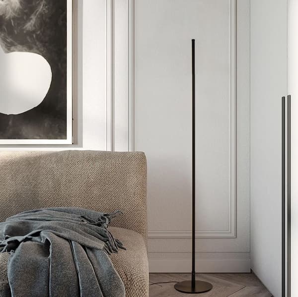 Gulvlampe LED APP1415-F Sort