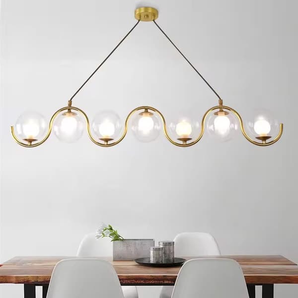 Loftlampe Hængende APP1441-7CP Guld