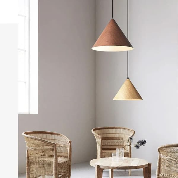 Loftlampe Hængende APP1442-1CP Træ