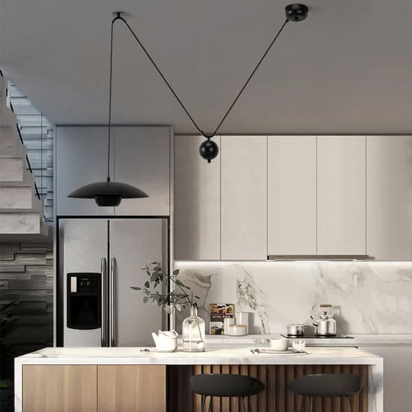 Loftlampe Hængende APP1450-1CP Sort