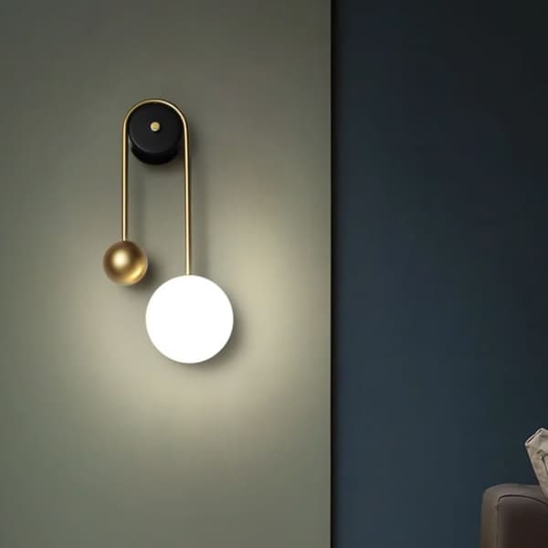 Vägglampa Konsol APP1474-W Guld