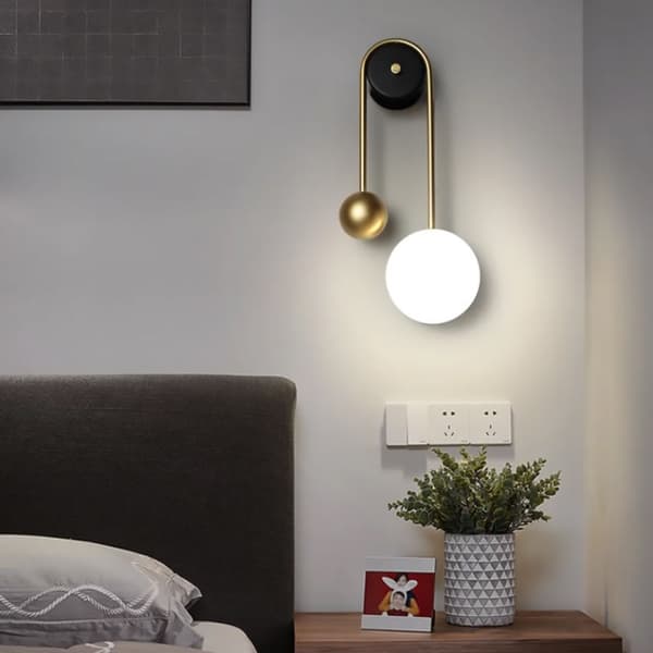 Vägglampa Konsol APP1474-W Guld