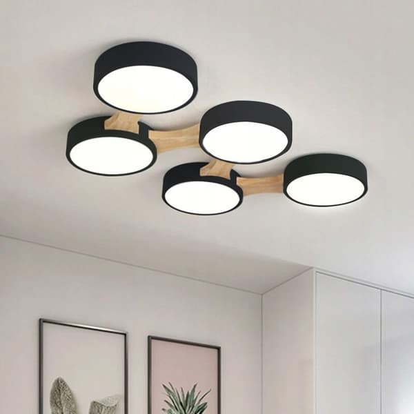 Loftlampe APP526-5C Sort