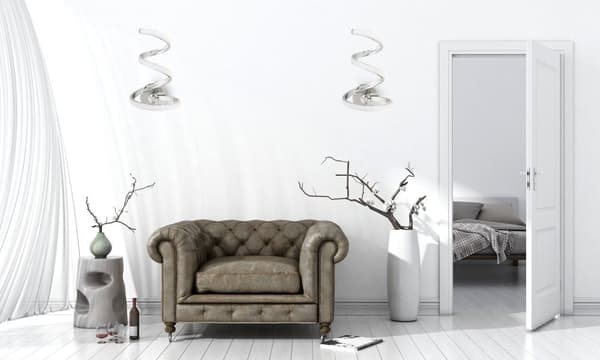 Seinävalaisin Kynttelikkö LED SPRING UP APP831-W Kromi