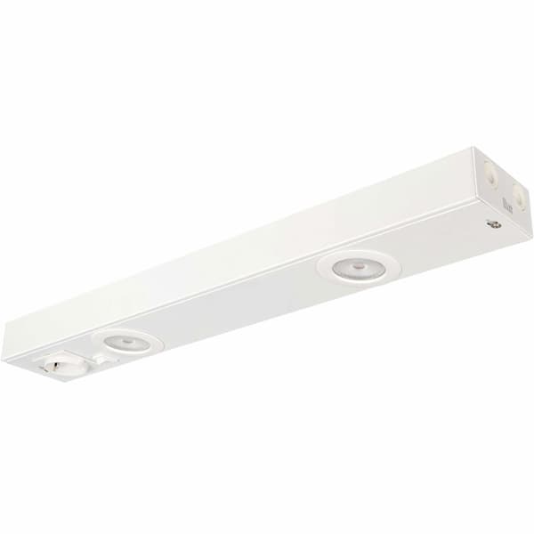 Llitt Emma 580 Køkkenbordbelysning 2xspot + stikkontakt 3000K 650lm 580cm