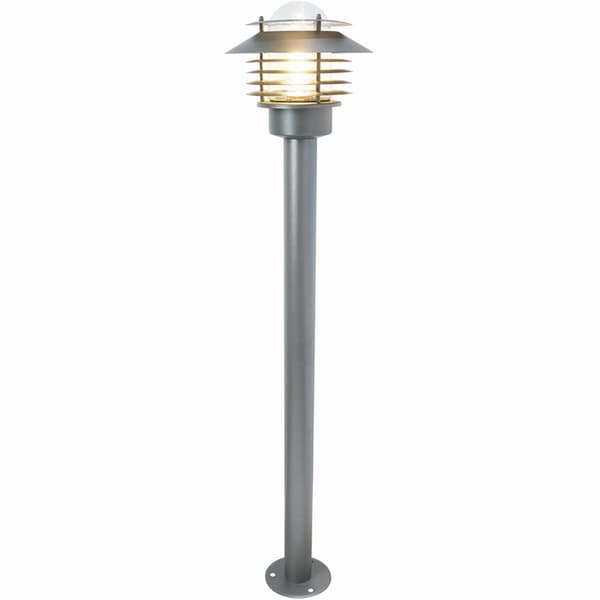 Llitt Stig pullert 100cm E27 sokkel IP44 Antracit