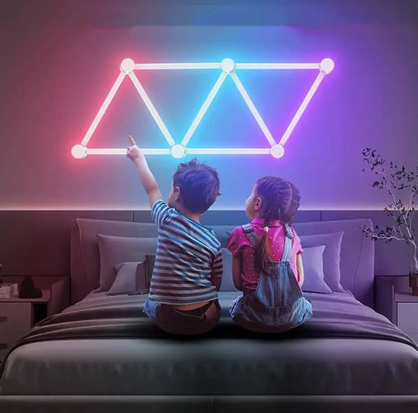 Tuya RGB WIFI modul?r LED v?glampe 9x27cm