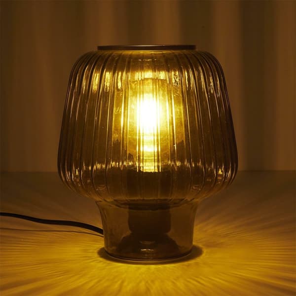 Lasima bordslampa, rökt