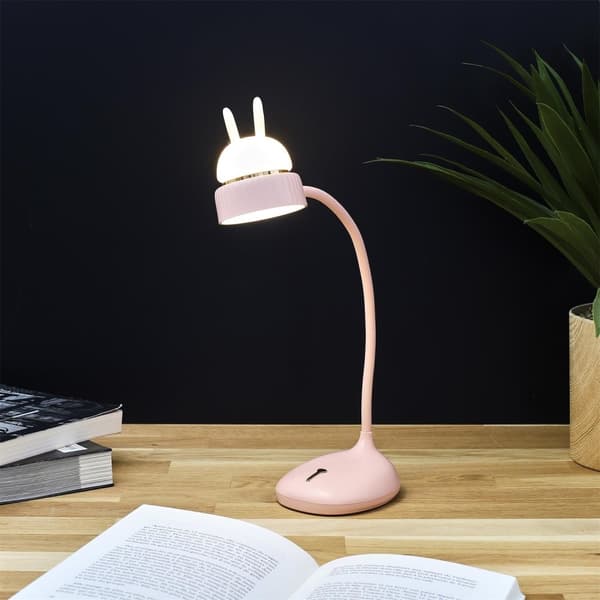 Cat LED skrivebordslampe, pink