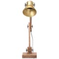Miniatyrbillede 3 af 10: industriel skrivebordslampe 58x18x90 cm E27 rund messingfarvet