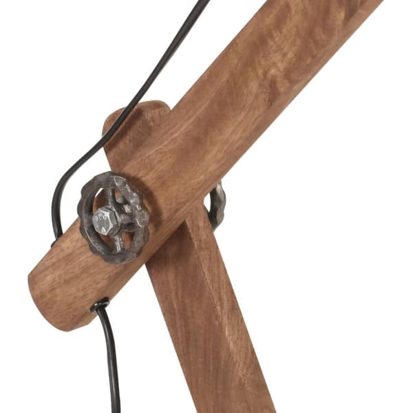 industriel skrivebordslampe 58x18x90 cm E27 rund messingfarvet
