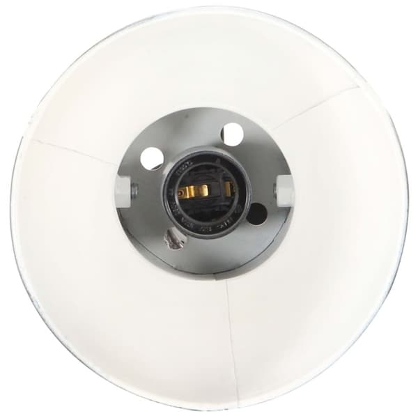 Golvlampa med 2 lampskärmar svart E27 gjutjärn