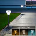 Miniatyrbilde 1 av 6: Sunari Modern Lantern FLS-98 – Energieffektiv LED Solar Lanterne med Sensor