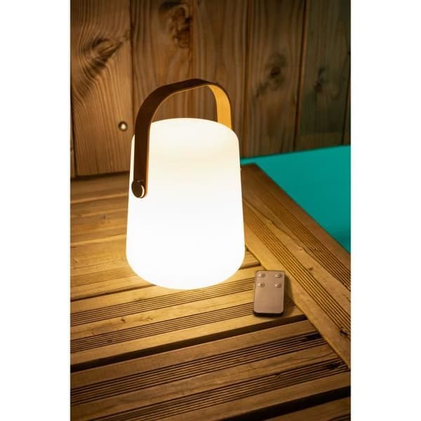 GALIX G4420 uppladdningsbar bärbar lykta - USB 9 LED - Varmvit