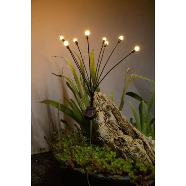 Solljusdekoration GALIX G4435 - Bukettform - 8 LED - H69cm