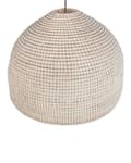 Miniatyrbilde 5 av 9: Pendellampe Naturlig Sjøgressskjerm Svart Jernfot Boho Lightning Hengende Lampe Stue Soverom Gang