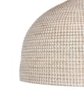 Miniatyrbilde 7 av 9: Pendellampe Naturlig Sjøgressskjerm Svart Jernfot Boho Lightning Hengende Lampe Stue Soverom Gang