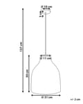 Miniatyrbilde 3 av 9: Pendellampe Naturlig Sjøgressskjerm Svart Jernfot Boho Hengende Lampe Stue Soverom Gang