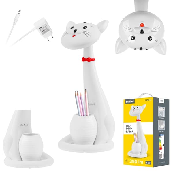 Rebel skrivebordslampe - kat